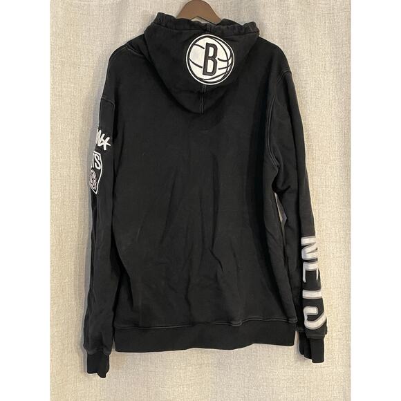 Brooklyn Nets Pro Standard Team Pullover Hoodie Black Men's Size XXL - Picture 9 of 9